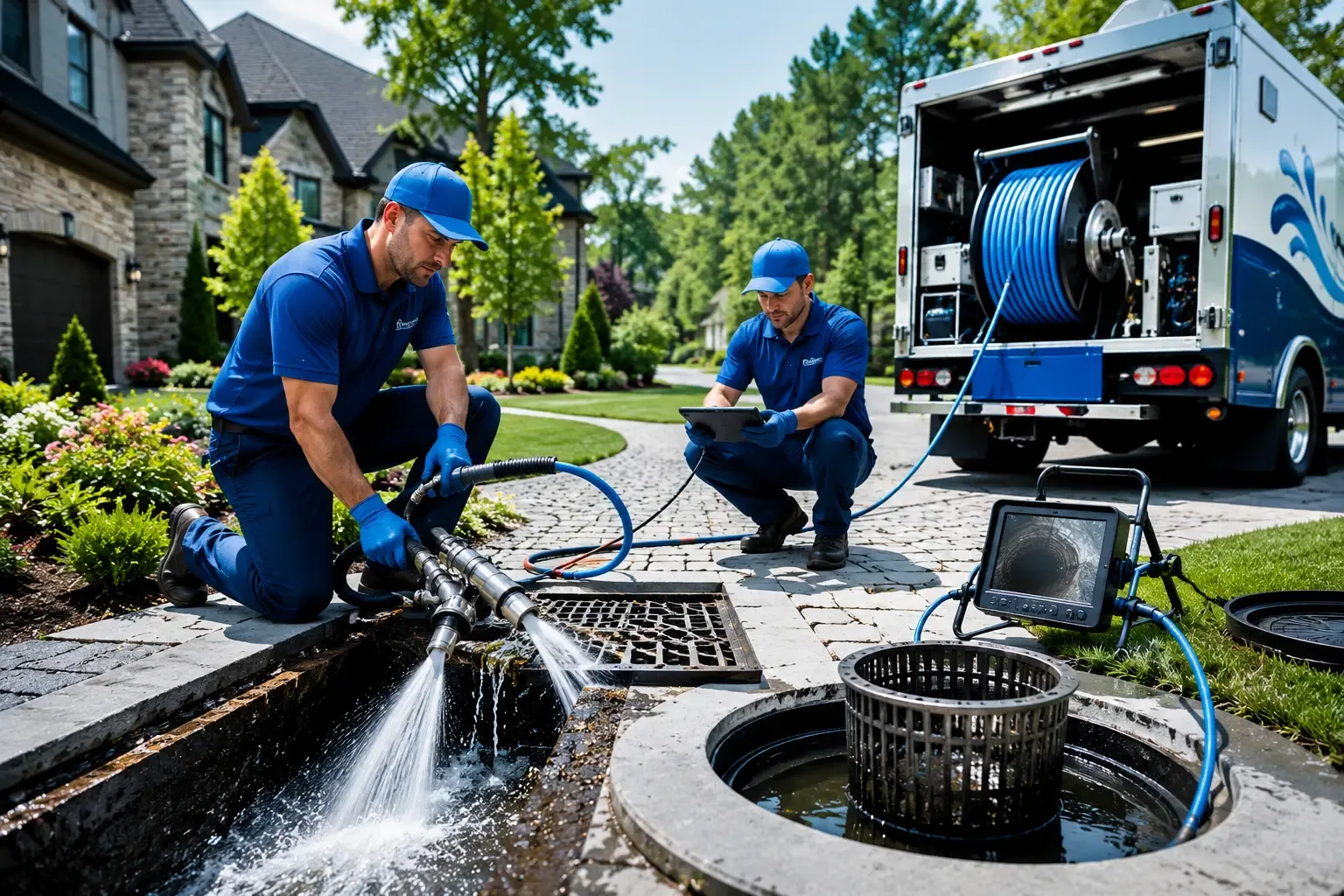 Local outdoor drain cleaning professionals in Maplewood, OH